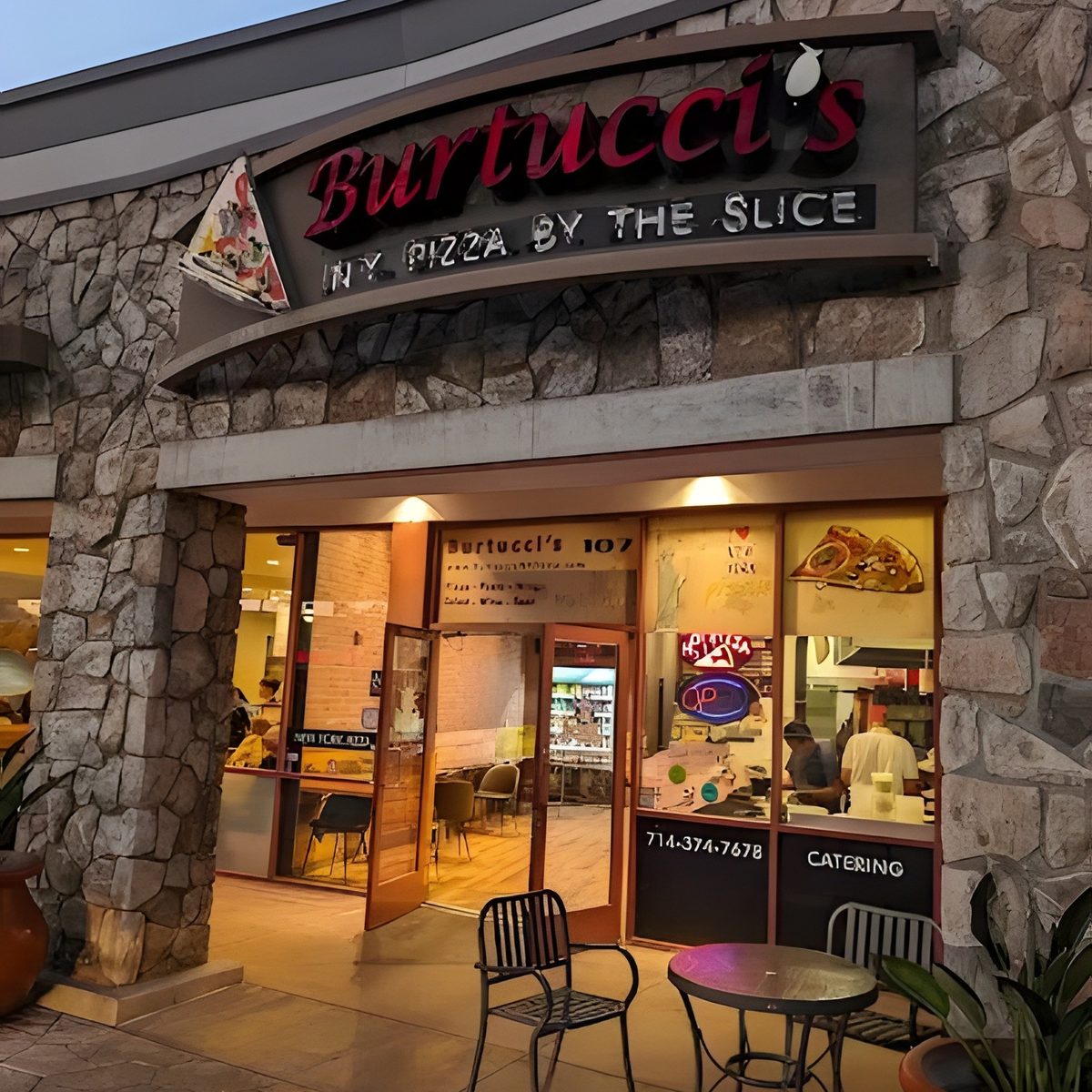 Welcome To Burtucci's New York Pizza