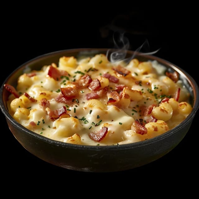 Bacon Mac & Cheese.