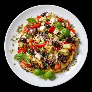 Flat Bread Bruschetta